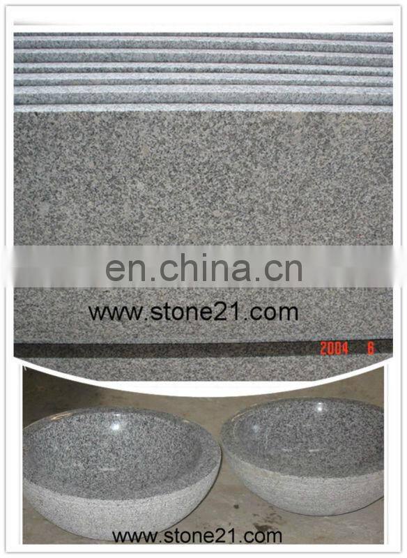 CE certificate china grey granite pavers flamed