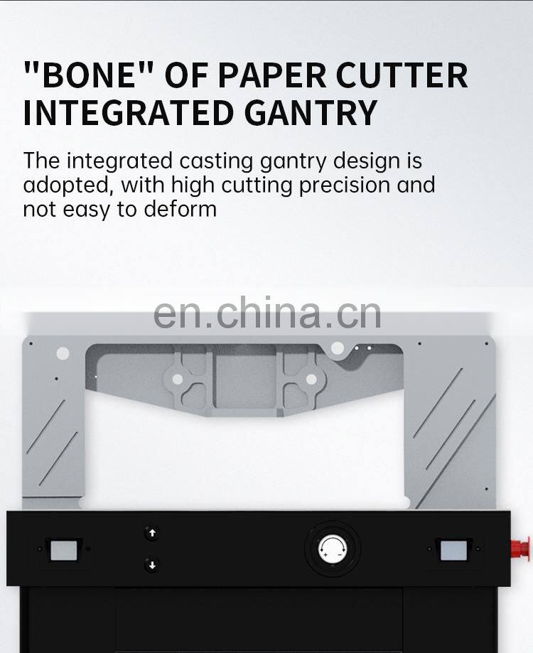 CM460X Samsmoon Office Using Electric Control A3 Paper Cutter Cutting Machine Automatic