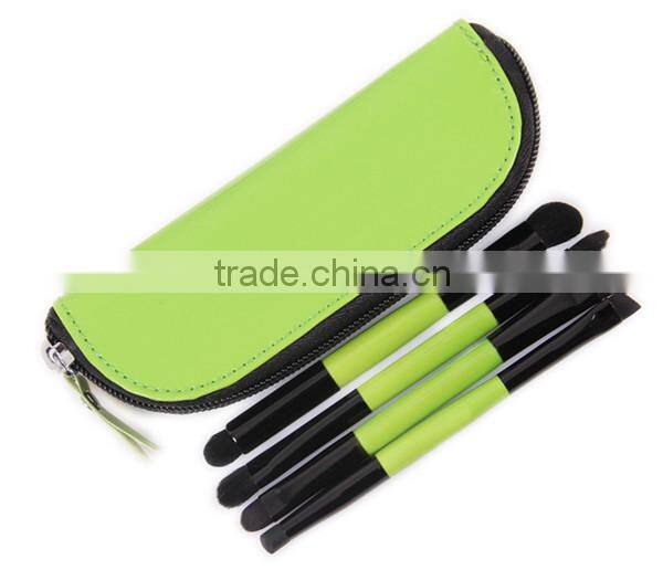 Multi-colored options Top Quality Travel kit Makeup Brush Rose red eyeshadow brush 4 pcs