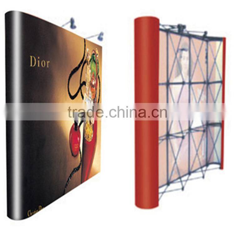 exhibition booth trade show display stand, 3*3 Trade Show pop up display backdrop wall