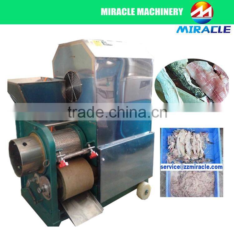 Low price!!! Full stainless steel whole fish deboner machine