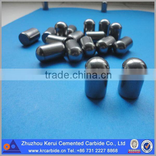 Q type spherical shaped carbide button insert with various grade and size available