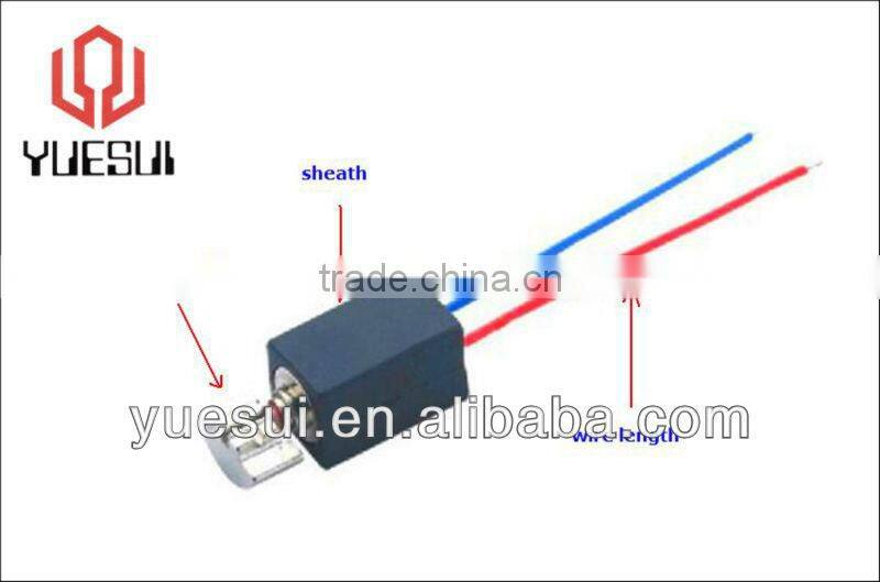 3.0V 4mm dc brush coreless small electric motor for small toys