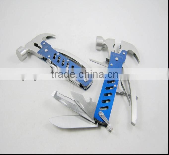 Stainless steel multi-function hammer with screwdriver