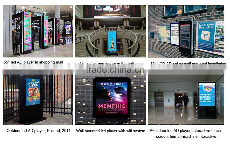 3G/WIFI digital signage LED advertising media player