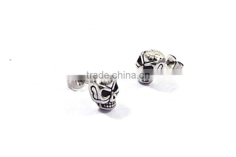 Fashion earring designs new model earrings skull punk earrings