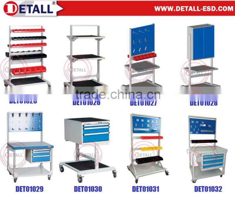 ergonomic storage tool high density cabinets semiconductive expoxy powder coated