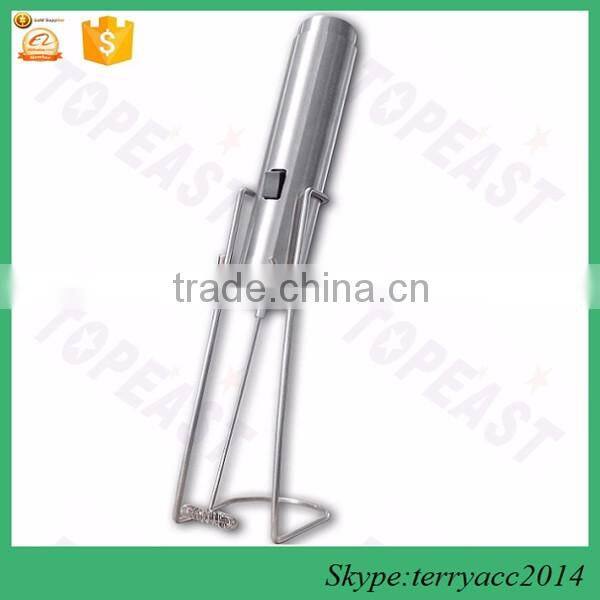 Milk Frother Stainless Steel with Stand and 2 Speed Coffee Foam Maker