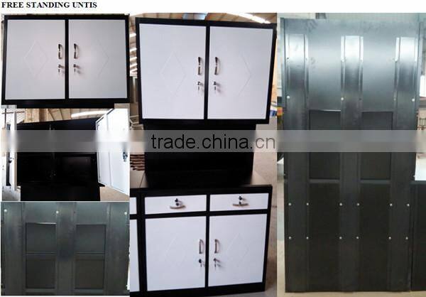 MDF metal kitchen cabinet door mdf panels