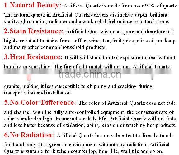 bathroom counter top/quartz table tops/solid surface quartz counter tops