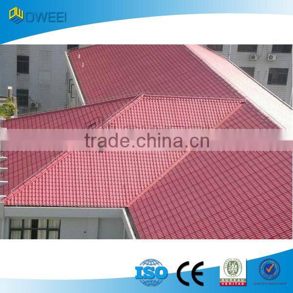 Easy Installated color Roof Tile with Good price