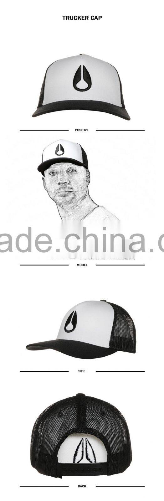 custom cheap sublimation mesh trucker cap