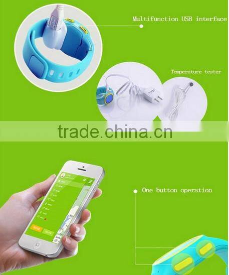 Mini gps tracker kids with small exterior and SOS function