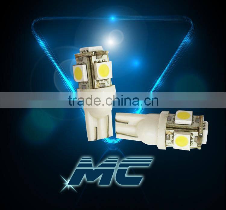 Cheap price T10 W5W 194 Wedge led light bulbs 5050 auto led lamp