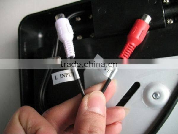 19 inch flip down cheap car monitor for selling