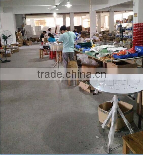 unique design crystal glass and metal wall art decor