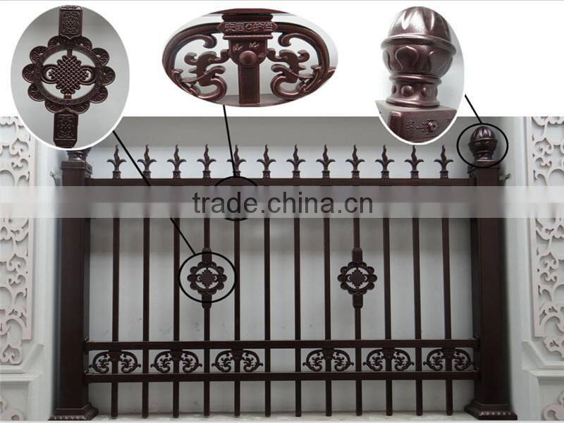 AJLY-601 Luxury Aluminum mian gate/door designs made in china