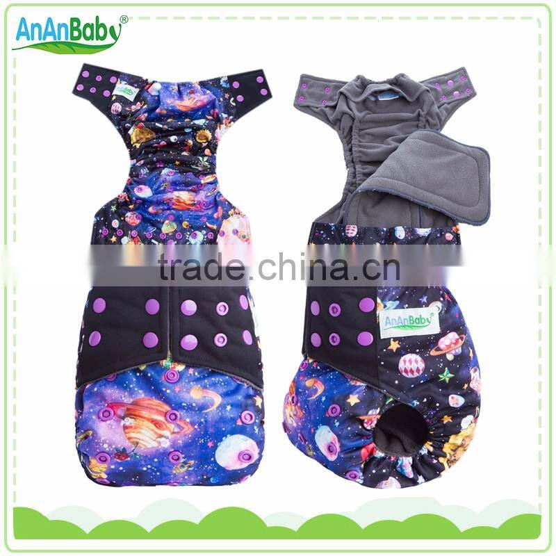 ananbaby pink baby cute diaper bags / personalized minky printed mini wet bags