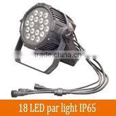 18x10w RGBW led stage par light IP65