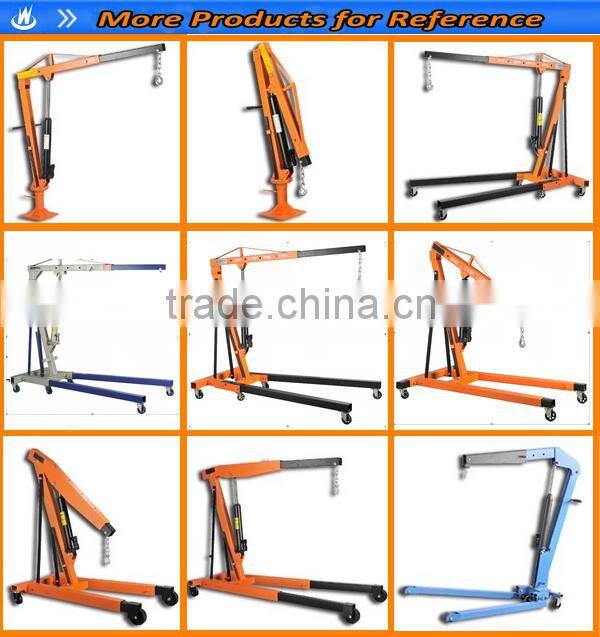2Ton Hydraulic Folding Engine Hoist / Shop Crane/portable crane hoist WX-97222