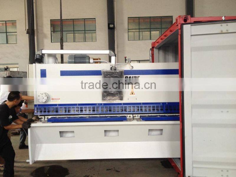 QC11Y-8*3200 mm China supplier Hydraulic Guillotine Shearing Machine, matel sheet cutting machine