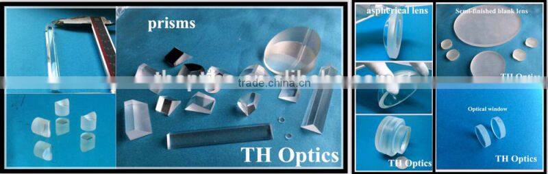 half rod cylinder lens,diameter 25mm glass rod