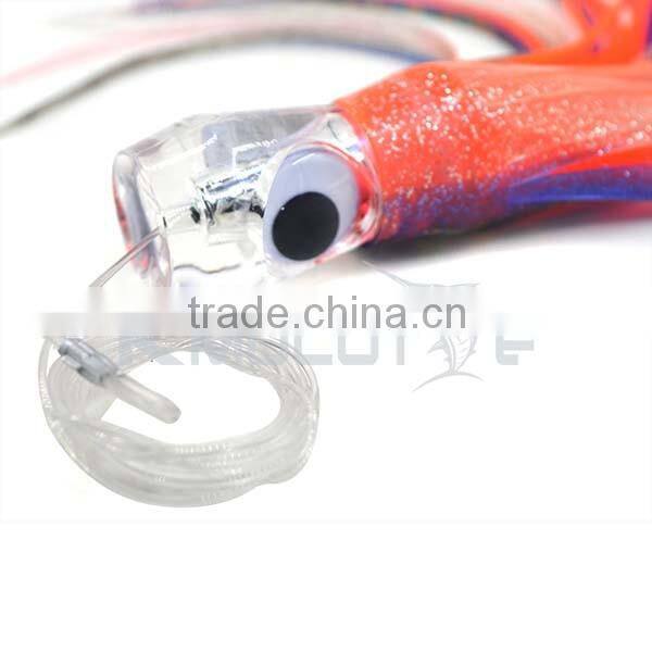 Mouse over image to zoom 6x-Pusher-Trolling-Fishing-Lures-Rigged-Skirted-Big-Game-Marlin-Tuna-80lb-line 6x-Pusher-Trolling-Fis