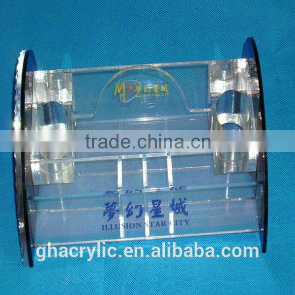 GH-RZ568 High rigidity Hot selling acrylic tissue box cover ,customized acrylic tissue box cover