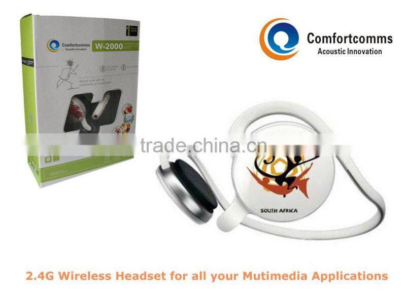 Stylish USB Dongle 2.4Ghz Wireless Headphones