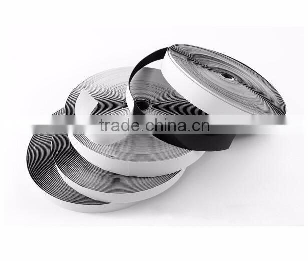 100% Nylon black sewing-free self-adhesive hook and loop fastener