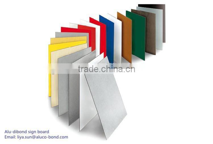 Digital signage aluminium composite panel