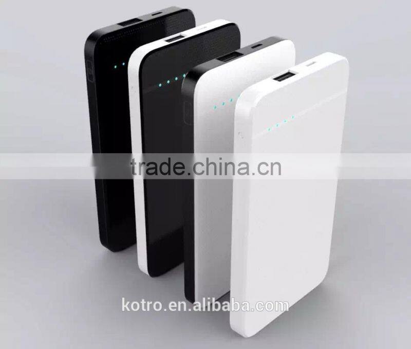 Newest 4000mAh Li-polymer battery charger classical Portable Power bank Pack