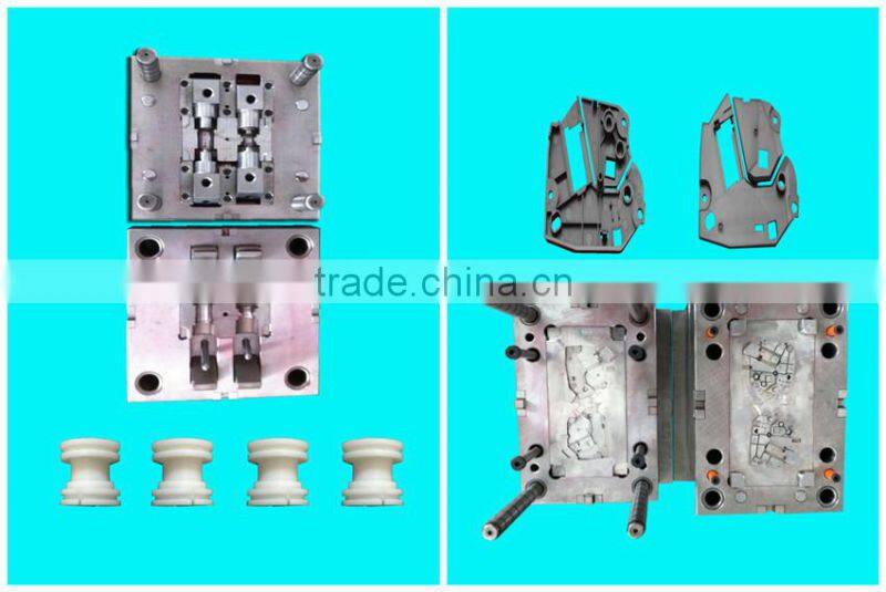 Nylon PA plastic roller injection molding