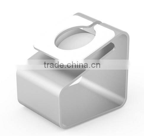 Best selling !! Fashion Metal Aluminium Charger Charging Dock Stand for Apple Watch 38mm 42mm