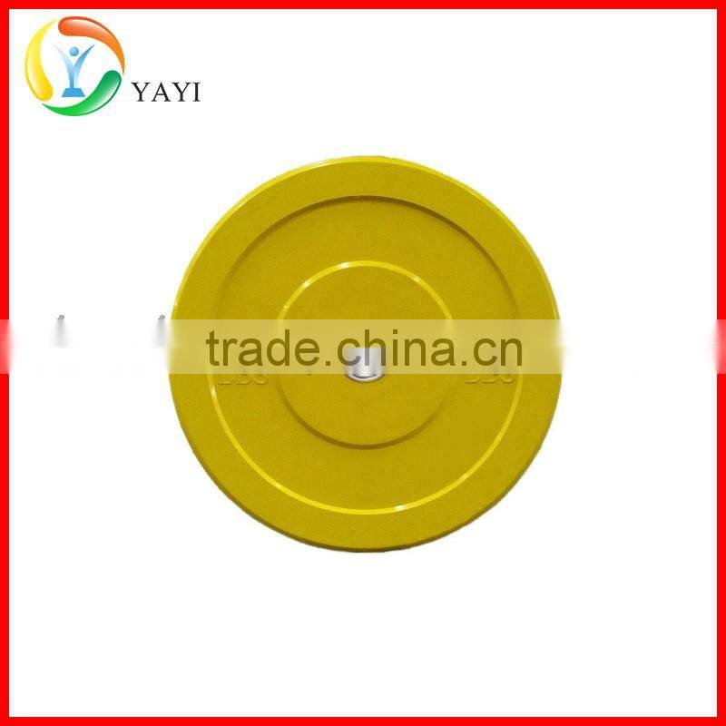 Crossfit Olympic Colored Rubber Bumper Weight Plate