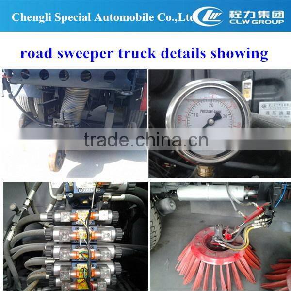 Bottom price hot sell sweeper truck 4*2 road sweeping vehicle