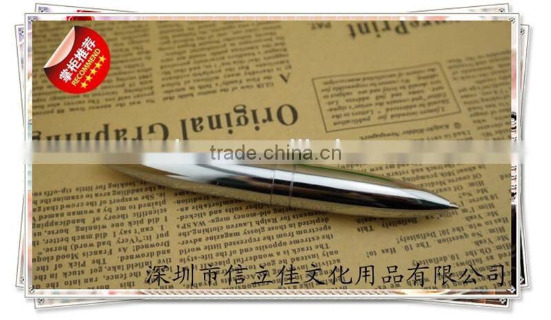 TT-12 Simple table pen with holder , metal desk pen