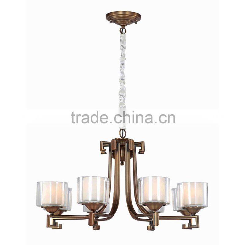 2015 new led wrought iron chandelier in china