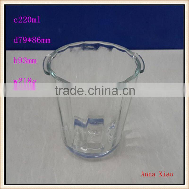 factory direct 220ml 290ml glass lampshades