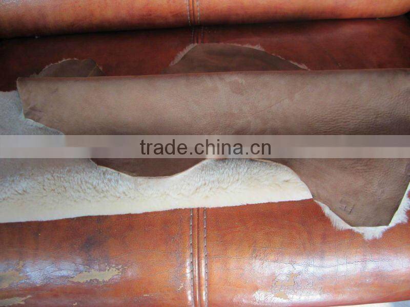 Australian Double Face Sheepskin for Boots.Gloves(factory with BSCI Certification)