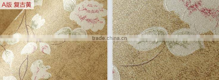 American design flower multicolored decoration home wallpaper