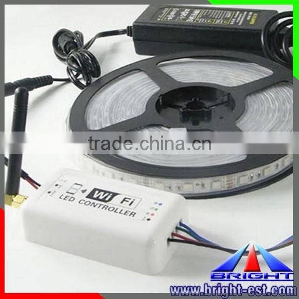 DC12-24V zigbee led controller,wireless wifi RGB controller, Smartphone remote comtroller