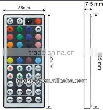 DC24V RGB Controller 6A,IR 44 Keys LED Controller