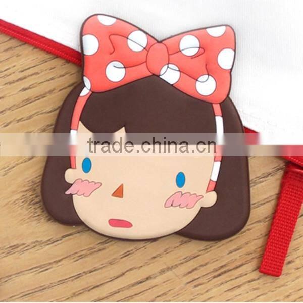 2014 hot cheap fancy small cosmetic silicone mirror for girls