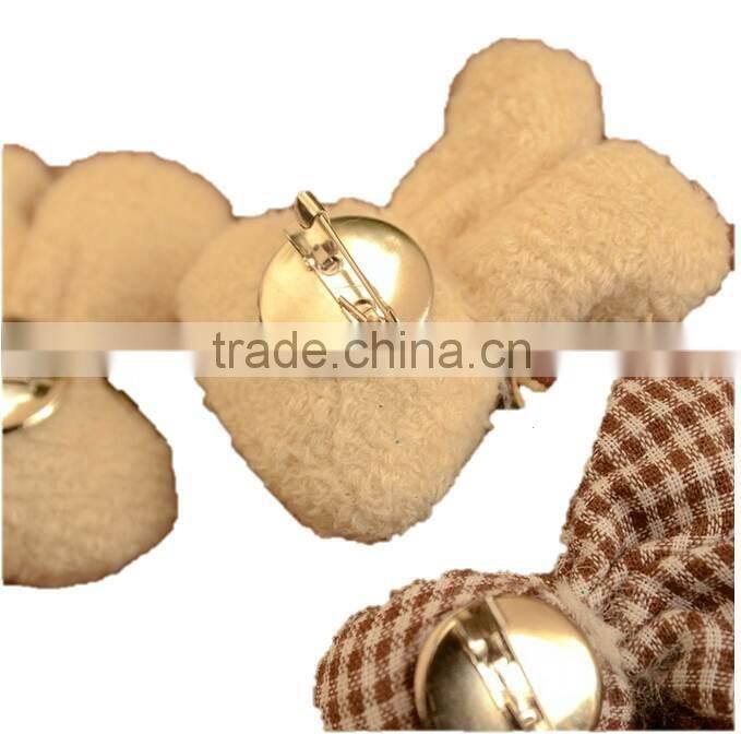 Polished Metal Small Brooch Pin Back pins