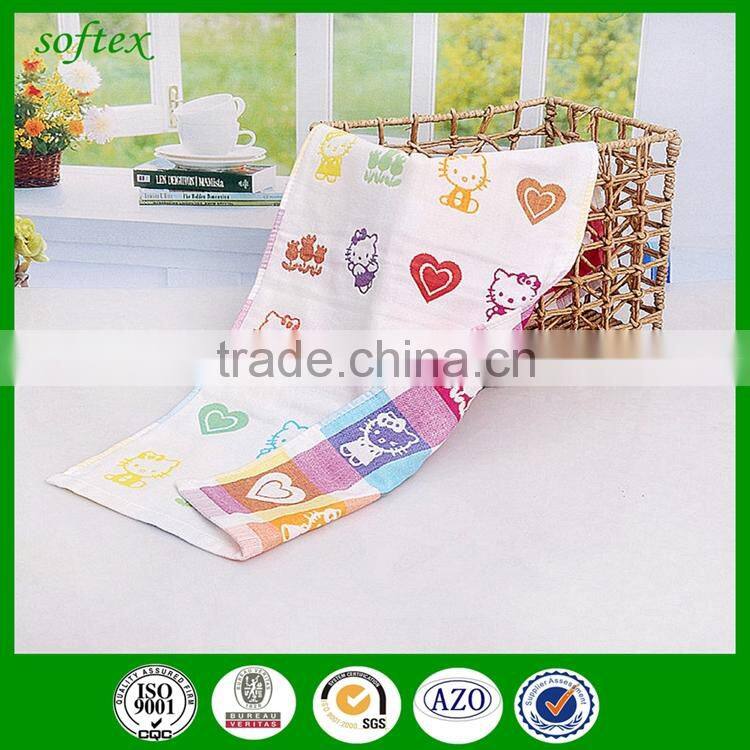 baby cotton square cloth muslin / 100 cotton small baby cotton square face towel wholesale