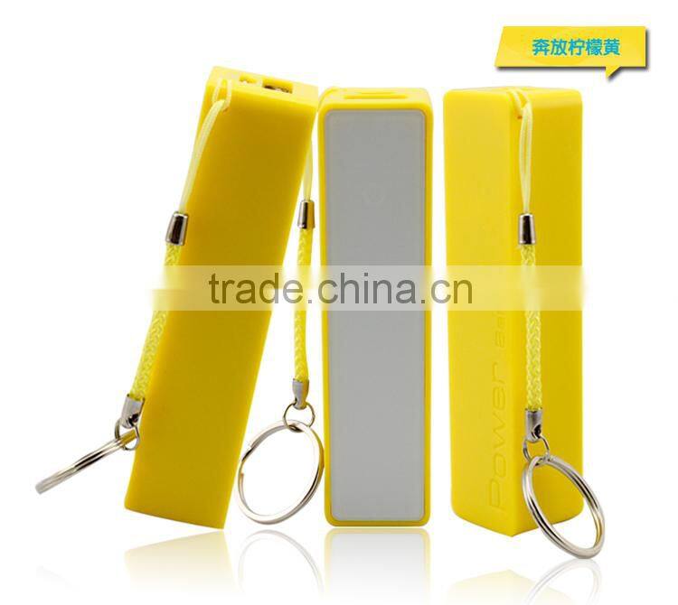 2015 Mobile Power Bank Multi Colored Gift Perfume 2600 Mah Mobile Portable Charger Power Bank for Wholesale FCC CE ROHS