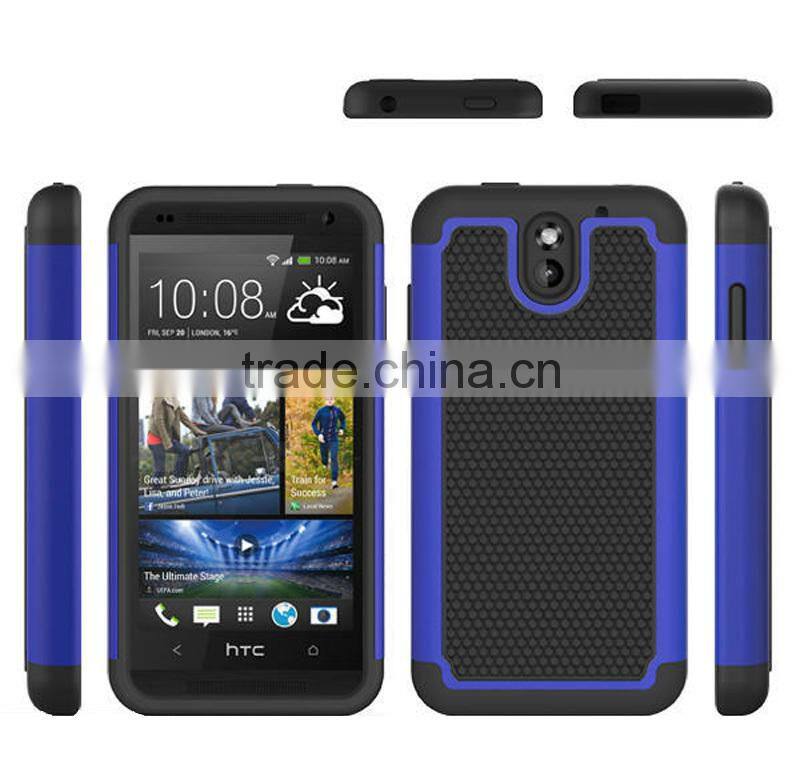 New arrival wonderful Universal sturdy and durable rugged scratchproof defender cheap football lines TPU case for HTC Desire 610