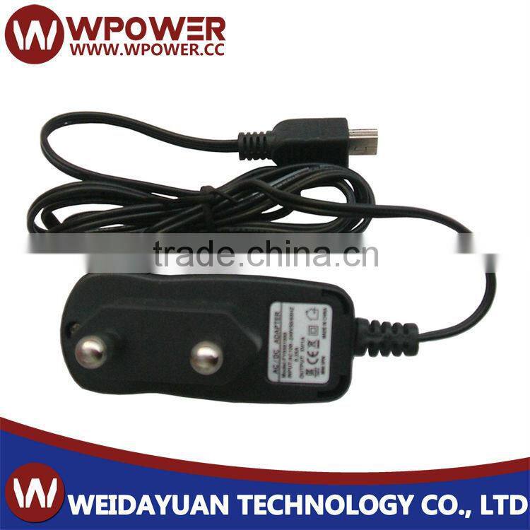 12V 0.5A plug in adaptor 12V 500mA (right angle Barrel type DC connecotor 5.5x2.1/2.5mm CE AU plug CE FCC SAA RoHS certificates)