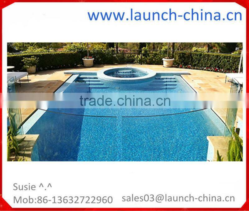 building 12mm clear green tempered glass for sale